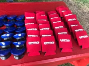 sonitrol security koozies